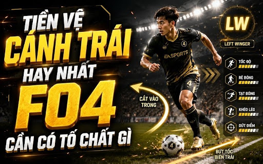 Tiền Vệ Cánh Trái Hay Nhất FO4 – Top 1 Cái Tên Đáng Dùng Nhất